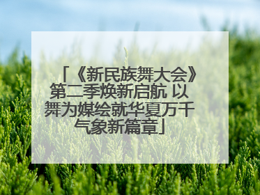 《新民族舞大会》第二季焕新启航 以舞为媒绘就华夏万千气象新篇章