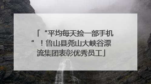 “平均每天捡一部手机”！鲁山县尧山大峡谷漂流集团表彰优秀员工