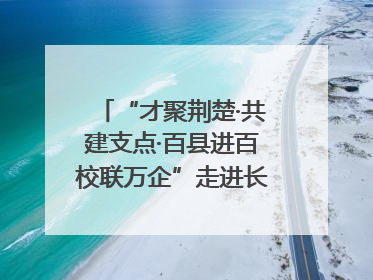 “才聚荆楚·共建支点·百县进百校联万企”走进长江大学文理学院