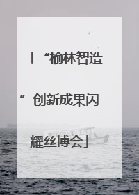 “榆林智造”创新成果闪耀丝博会