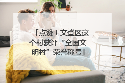 点赞！文登区这个村获评“全国文明村”荣誉称号