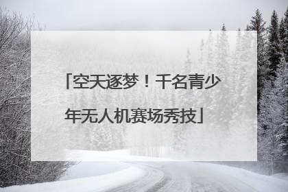 空天逐梦！千名青少年无人机赛场秀技