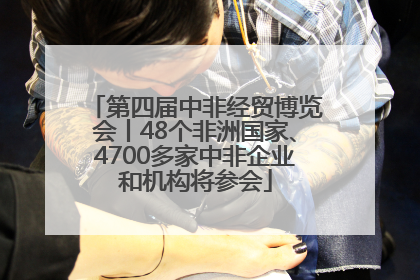 第四届中非经贸博览会丨48个非洲国家、4700多家中非企业和机构将参会