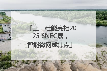 三一硅能亮相2025 SNEC展，智能微网成焦点