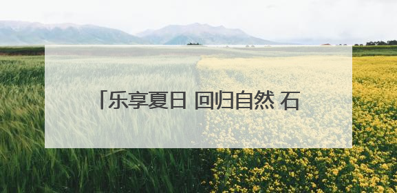 乐享夏日 回归自然 石家庄乡村采摘游正当时
