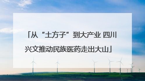 从“土方子”到大产业 四川兴文推动民族医药走出大山