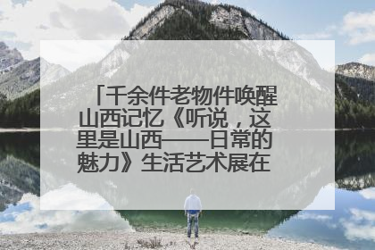 千余件老物件唤醒山西记忆《听说，这里是山西——日常的魅力》生活艺术展在忻州市图书馆开展