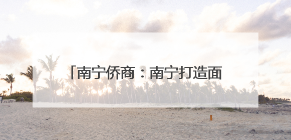 南宁侨商：南宁打造面向东盟人工智能产业高地给侨商提供新机遇