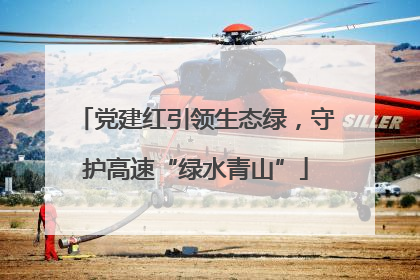 党建红引领生态绿，守护高速“绿水青山”