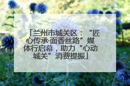 兰州市城关区：“匠心传承·面香丝路”媒体行启幕，助力“心动城关”消费提振
