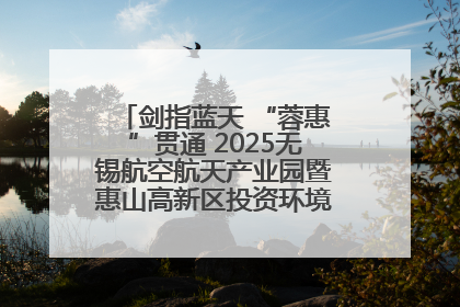 剑指蓝天 “蓉惠”贯通 2025无锡航空航天产业园暨惠山高新区投资环境推介会在成都举行
