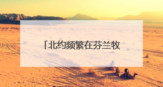 北约频繁在芬兰牧区演习 牧民担心惊扰驯鹿影响生计
