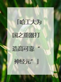 哈工大为国之重器打造高可靠“神经元”