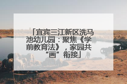 宜宾三江新区洗马池幼儿园：聚焦《学前教育法》，家园共“画”衔接