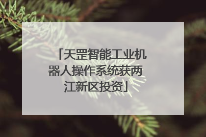 天罡智能工业机器人操作系统获两江新区投资