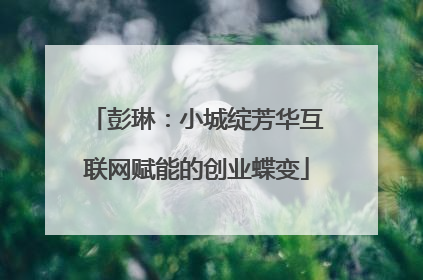 彭琳:小城绽芳华互联网赋能的创业蝶变