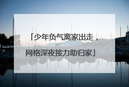 少年负气离家出走，网格深夜接力助归家