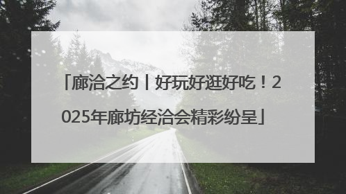 廊洽之约丨好玩好逛好吃！2025年廊坊经洽会精彩纷呈