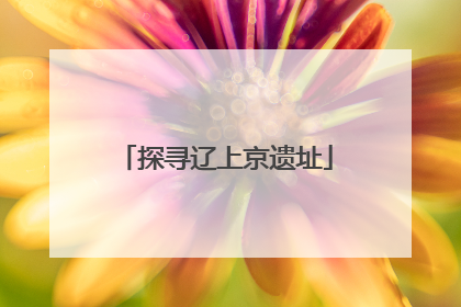 探寻辽上京遗址
