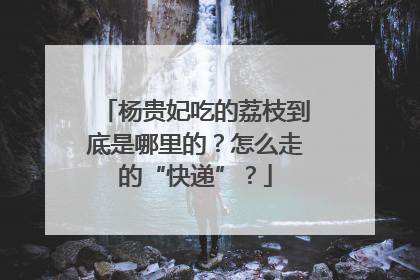 杨贵妃吃的荔枝到底是哪里的？怎么走的“快递”？