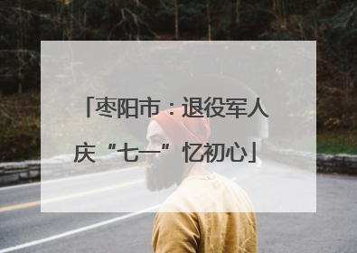 枣阳市：退役军人庆“七一”忆初心
