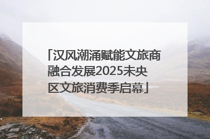 汉风潮涌赋能文旅商融合发展2025未央区文旅消费季启幕
