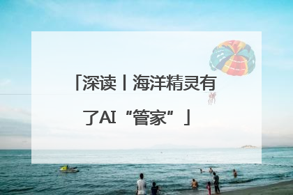 深读丨海洋精灵有了AI“管家”