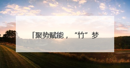 聚势赋能，“竹”梦桃江乡村文旅新蓝图