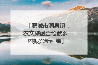 肥城市潮泉镇：农文旅融合绘就乡村振兴新画卷