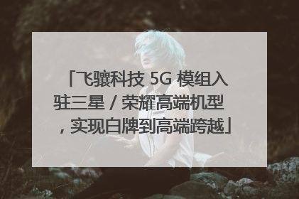 飞骧科技 5G 模组入驻三星 / 荣耀高端机型，实现白牌到高端跨越