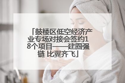 鼓楼区低空经济产业专场对接会签约18个项目——建圈强链 比翼齐飞