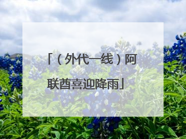 （外代一线）阿联酋喜迎降雨