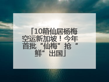 10箱仙居杨梅空运新加坡！今年首批“仙梅”抢“鲜”出国