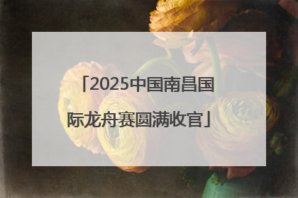 2025中国南昌国际龙舟赛圆满收官