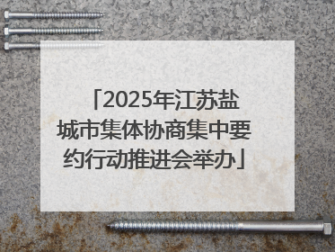 2025年江苏盐城市集体协商集中要约行动推进会举办