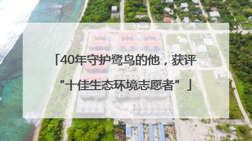40年守护鹭鸟的他，获评“十佳生态环境志愿者”